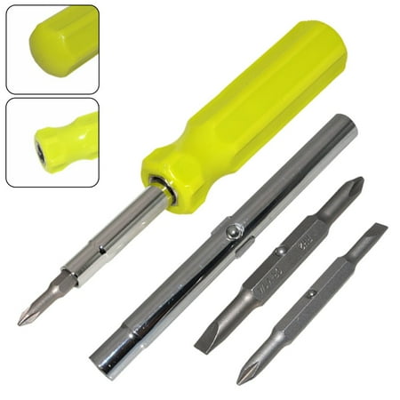 BAMILL Multi-function Slotted Cross Screwdriver Replaceable Screwdriver Repair Tool
BAMILL Multi-function Slotted Cross Screwdriver Replaceable Screwdriver Repair Tool