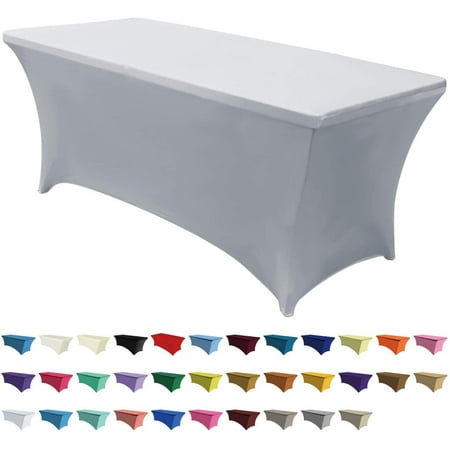 Spandex Tablecloths for 4 ft Home Rectangular Table Fitted Stretch Table Cover Polyester Tablecover Lash Bed Cover Table Toppers Massage Table Cover Gray
Spandex Tablecloths for 4 ft Home Rectangular Table Fitted Stretch Table Cover Polyester Tablecover Lash Bed Cover Table Toppers Massage Table Cover Gray