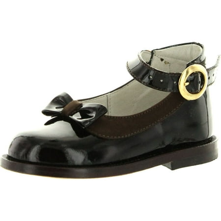 Oxford Girls 62-2292 Made In Italy Beautiful Dress Shoes Brown 24