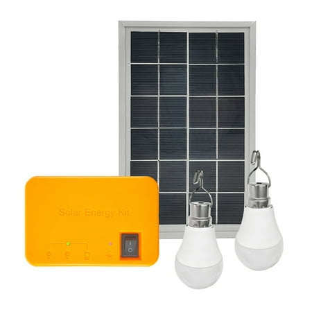 Camping Solar Panel Light 2 Bulb Set Solar Charger Energy Saving Solar Light Outdoor Indoor Rechargeable LED Light(B)
Camping Solar Panel Light 2 Bulb Set Solar Charger Energy Saving Solar Light Outdoor Indoor Rechargeable LED Light(B)