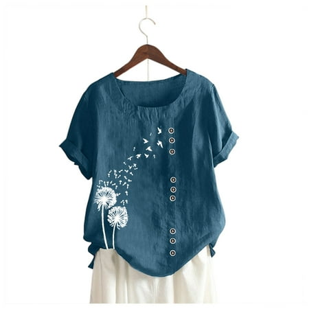 Fsqjgq Big Shirts Pajama Tops plus Size Women Blouse Top Flower Print Stylish T-shirts Raglan T Shirt Women
Fsqjgq Big Shirts Pajama Tops plus Size Women Blouse Top Flower Print Stylish T-shirts Raglan T Shirt Women