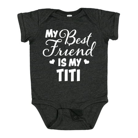 Inktastic My Best Friend is My Titi with Hearts Gift Baby Boy or Baby Girl Bodysuit
Inktastic My Best Friend is My Titi with Hearts Gift Baby Boy or Baby Girl Bodysuit