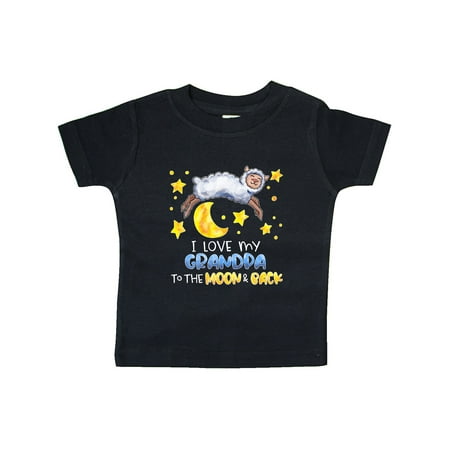 Inktastic I Love my Grandpa to the Moon and Back Cute Sheep Gift Baby Boy or Baby Girl T-Shirt
Inktastic I Love my Grandpa to the Moon and Back Cute Sheep Gift Baby Boy or Baby Girl T-Shirt