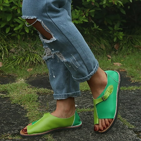 Hvyes Women s Flat Sandals - Comfortable Fish Mouth Sandals Buckle Round Toe Slip-on Leather Sandal Casual Wear Cute Spring Summer Shoes Size 6.5
Hvyes Women s Flat Sandals - Comfortable Fish Mouth Sandals Buckle Round Toe Slip-on Leather Sandal Casual Wear Cute Spring Summer Shoes Size 6.5