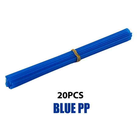 Fule 20Pcs Plastic Welding Rods Welding Sticks 20cm Welder Gun Bumper Repair