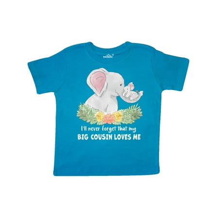 Inktastic I ll Never Forget That My Big Cousin Loves Me Cute Elephants Gift Toddler Boy or Toddler Girl T-Shirt
Inktastic I ll Never Forget That My Big Cousin Loves Me Cute Elephants Gift Toddler Boy or Toddler Girl T-Shirt