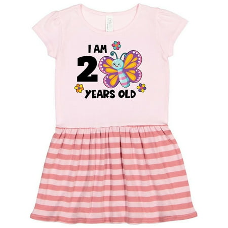 Inktastic I am 2 Years Old Cute Smiling Butterfly with Flowers Gift Toddler Girl Dress
Inktastic I am 2 Years Old Cute Smiling Butterfly with Flowers Gift Toddler Girl Dress