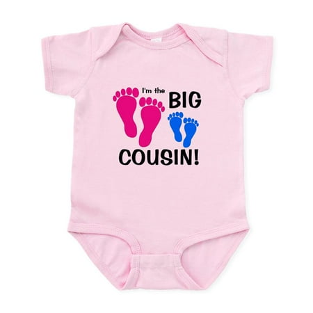 CafePress - Big Cousin Baby Footprints Infant Bodysuit - Baby Light Bodysuit Size Newborn - 24 Months
CafePress - Big Cousin Baby Footprints Infant Bodysuit - Baby Light Bodysuit Size Newborn - 24 Months