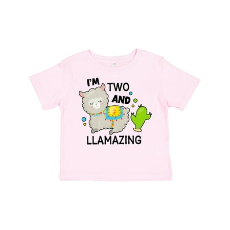 Inktastic Im Two and Llamazing with Llama and Cactus Boys or Girls Toddler T-Shirt
Inktastic Im Two and Llamazing with Llama and Cactus Boys or Girls Toddler T-Shirt