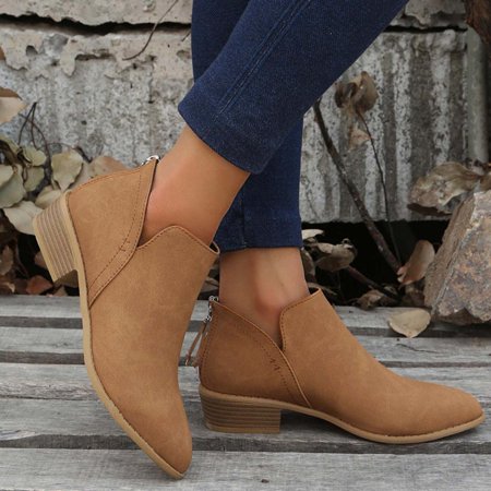 Tdoqot Winter Boots for Women- Chunky Heel Casual Low-heeled Christmas Gifts Women s Ankle Boots Brown 41
Tdoqot Winter Boots for Women- Chunky Heel Casual Low-heeled Christmas Gifts Women s Ankle Boots Brown 41