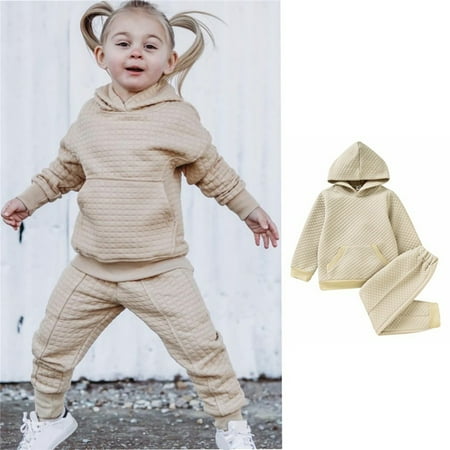 Hunpta Toddler Kids Babys Girls Spring Winter Solid Long Sleeve Pants Hooded Hoodie Sweatshirt Set Outfits Clothes
Hunpta Toddler Kids Babys Girls Spring Winter Solid Long Sleeve Pants Hooded Hoodie Sweatshirt Set Outfits Clothes