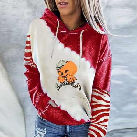 jsaierl Womens Hoodies Loose Fit Long Sleeve Hooded Pullover Pumpkin Halloween Hoodies Sweatshirt Womens Fall Tops Cute Print Halloween Top for Teen Girls
jsaierl Womens Hoodies Loose Fit Long Sleeve Hooded Pullover Pumpkin Halloween Hoodies Sweatshirt Womens Fall Tops Cute Print Halloween Top for Teen Girls