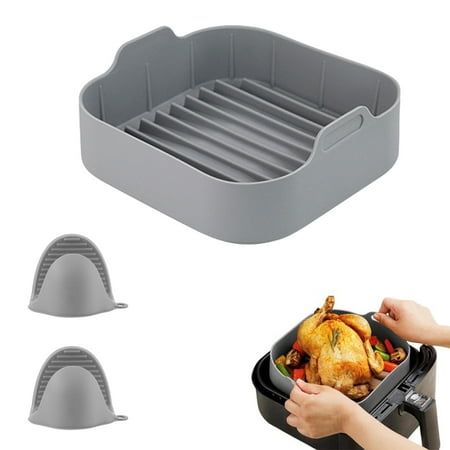 Air fryer silicone pan