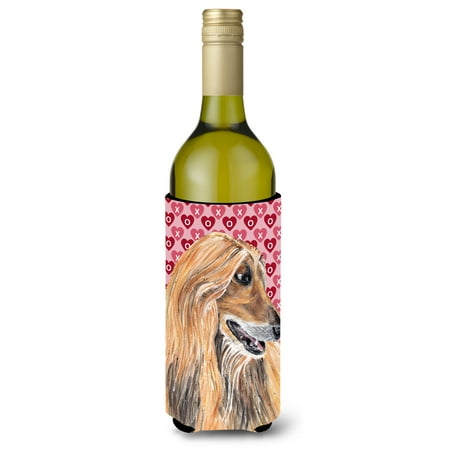 Carolines Treasures SC9503LITERK Afghan Hound Hearts Love and Valentines Day Wine Bottle Hugger Wine Bottle multicolor
Carolines Treasures SC9503LITERK Afghan Hound Hearts Love and Valentines Day Wine Bottle Hugger Wine Bottle multicolor