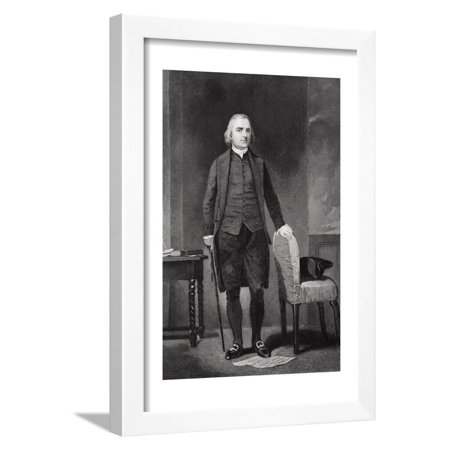 Portrait of Samuel Adams (1722-1803) Framed Print Wall Art By Alonzo Chappel