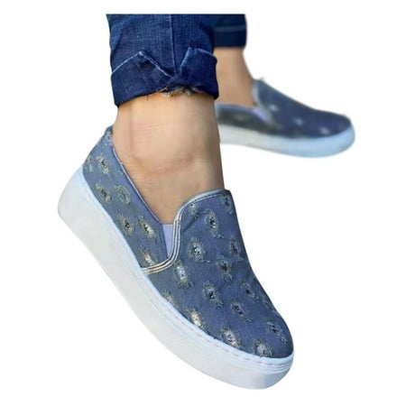 f21 Women s Fashion Leisure Flat Slip On Round Toe Canvas Sneakers Casual Shoes Platform Loafers for Women Size 7 Blue Wide
f21 Women s Fashion Leisure Flat Slip On Round Toe Canvas Sneakers Casual Shoes Platform Loafers for Women Size 7 Blue Wide