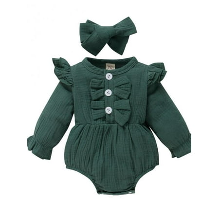 Patgoal Baby Girl Clothes Round Neck Pleated Long-sleeved One-piece Romper Autumn Baby Girl Cotton Linen Bodysuit Fall Baby Girl Clothes Fall Baby Outfit Newborn Baby Girl Clothes Infant Girl Clothes
Patgoal Baby Girl Clothes Round Neck Pleated Long-sleeved One-piece Romper Autumn Baby Girl Cotton Linen Bodysuit Fall Baby Girl Clothes Fall Baby Outfit Newborn Baby Girl Clothes Infant Girl Clothes