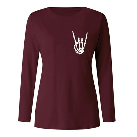 JDEFEG The Shirts Women s Print Fashion Soft Round Neck Loose Long Sleeve T Shirt Printed Plus Size Pajama Shirt Long Sleeve Shirts for Women Polyester Wine Xxl
JDEFEG The Shirts Women s Print Fashion Soft Round Neck Loose Long Sleeve T Shirt Printed Plus Size Pajama Shirt Long Sleeve Shirts for Women Polyester Wine Xxl