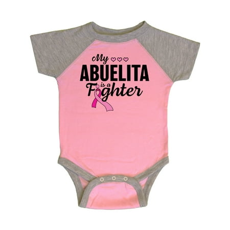 Inktastic Breast Cancer Awareness My Abuelita is a Fighter Gift Baby Boy or Baby Girl Bodysuit
Inktastic Breast Cancer Awareness My Abuelita is a Fighter Gift Baby Boy or Baby Girl Bodysuit