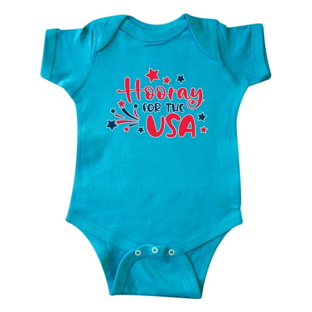 Inktastic 4th of July Hooray for the USA with Red and Blue Stars Gift Baby Boy or Baby Girl Bodysuit
Inktastic 4th of July Hooray for the USA with Red and Blue Stars Gift Baby Boy or Baby Girl Bodysuit