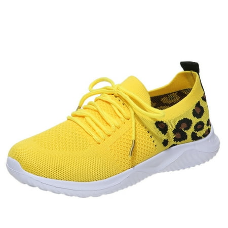 Women s Casual Sneakers Flying Woven Leopard Pattern Breathable Lace-up Running Shoes Women s Footwear
Women s Casual Sneakers Flying Woven Leopard Pattern Breathable Lace-up Running Shoes Women s Footwear
