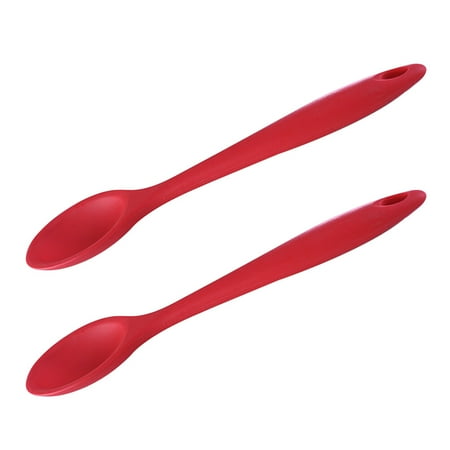 2pcs Silicone Spoon Long Handle Food Serving Scoop Non-stick Rice Paddle Creative Household Kitchen Flatware(Red)
2pcs Silicone Spoon Long Handle Food Serving Scoop Non-stick Rice Paddle Creative Household Kitchen Flatware(Red)