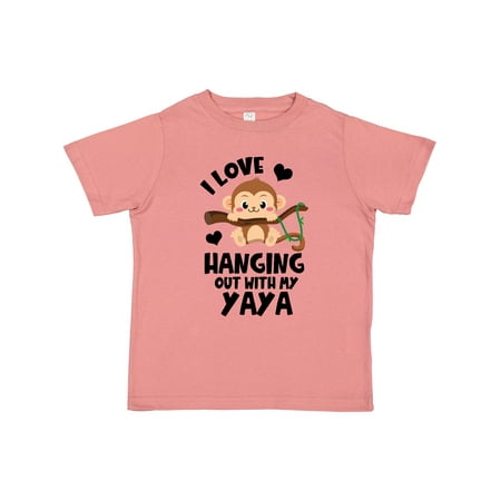 Inktastic Monkey I Love Hanging out with My Yaya Gift Toddler Boy or Toddler Girl T-Shirt
Inktastic Monkey I Love Hanging out with My Yaya Gift Toddler Boy or Toddler Girl T-Shirt