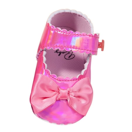 Larisalt Shoes For Girls Baby Loafers Toddler Boys Girls Prewalker Moccasin Crib Shoes Pink