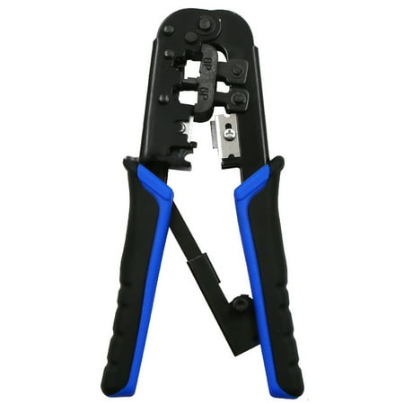 3 in 1 Crimping/Cutting/Stripping Pliers High-Efficiency Network Cable Cutting Tool High Precision with Non-Slip Handle
3 in 1 Crimping/Cutting/Stripping Pliers High-Efficiency Network Cable Cutting Tool High Precision with Non-Slip Handle