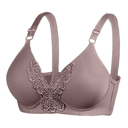 Qxutpo 6-Pack Bras for Women Front Side Buckle Lace Edge Wireless Movement Seamless Gathering Adjustment Yoga Sleep Large Bras
Qxutpo 6-Pack Bras for Women Front Side Buckle Lace Edge Wireless Movement Seamless Gathering Adjustment Yoga Sleep Large Bras