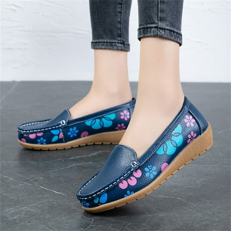 Cathalem Ladies Casual Shoes Wedge Heel Flowers Print Comfort Solid Color Single Shoes Casual Work Shoes for Women Slip on Dark Blue 8.5
Cathalem Ladies Casual Shoes Wedge Heel Flowers Print Comfort Solid Color Single Shoes Casual Work Shoes for Women Slip on Dark Blue 8.5