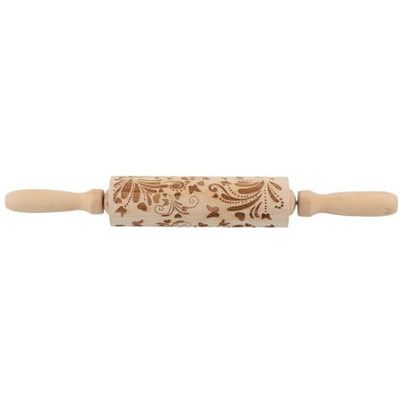 NUOLUX Rolling Pin Christmas Kitchen Tool Engraved Embossing Theme Embossed Holiday Flower Baking Easter 3D
NUOLUX Rolling Pin Christmas Kitchen Tool Engraved Embossing Theme Embossed Holiday Flower Baking Easter 3D
