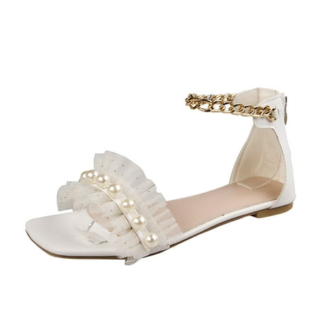 TAIAOJING Women s Slippers Sandals Mesh Shoes Pearl Rear Decorative Plus Size Zipper Slipper Zapatillas
TAIAOJING Women s Slippers Sandals Mesh Shoes Pearl Rear Decorative Plus Size Zipper Slipper Zapatillas