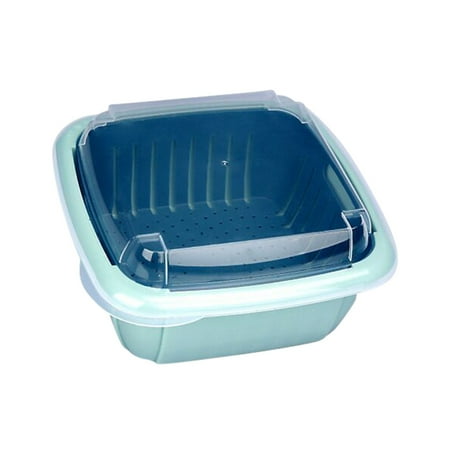 Yubnlvae Kitchen Vegetable Washing Basket Double Layer Fruit Plate Vegetable Basket Multifunctional Storage Basket Kitchen Supplies
Yubnlvae Kitchen Vegetable Washing Basket Double Layer Fruit Plate Vegetable Basket Multifunctional Storage Basket Kitchen Supplies