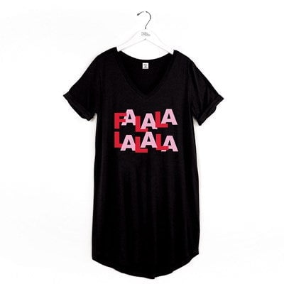 Holiday Sleepshirt - Black