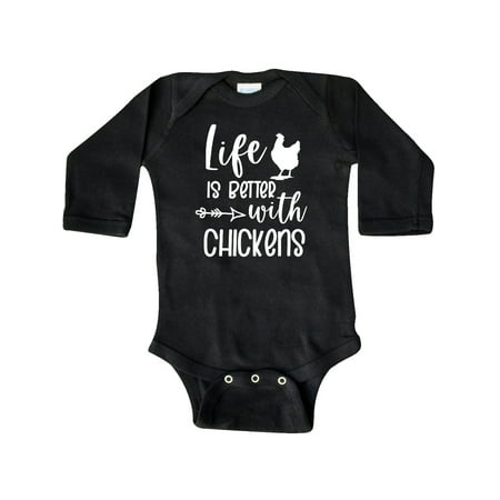 Inktastic Life is Better with Chickens Gift Baby Boy or Baby Girl Long Sleeve Bodysuit
Inktastic Life is Better with Chickens Gift Baby Boy or Baby Girl Long Sleeve Bodysuit