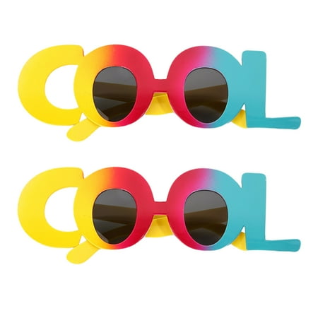 NUOLUX 2pcs Cool Letter Glasses Photo Taking Sunglasses Creative Photography Eyewear
NUOLUX 2pcs Cool Letter Glasses Photo Taking Sunglasses Creative Photography Eyewear