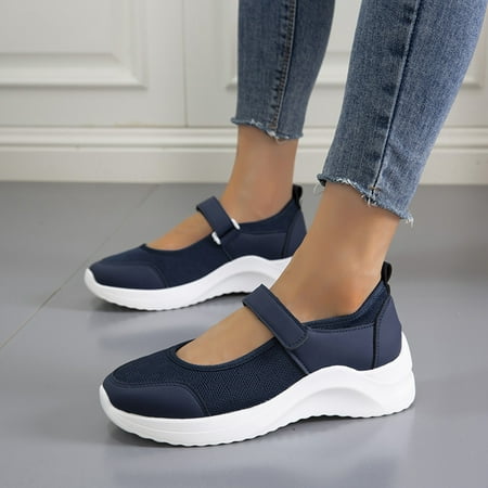Fashion Women s Casual Shoes Breathable Slip-on Wedges Outdoor Leisure Sneakers Note Please Buy One Or Two Sizes Larger
Fashion Women s Casual Shoes Breathable Slip-on Wedges Outdoor Leisure Sneakers Note Please Buy One Or Two Sizes Larger