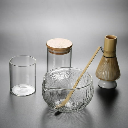 Portable Glass Matcha Bowl Set Bamboo Accessories Gift with Pouring Matcha Brush Durable for Household Party Office
Portable Glass Matcha Bowl Set Bamboo Accessories Gift with Pouring Matcha Brush Durable for Household Party Office