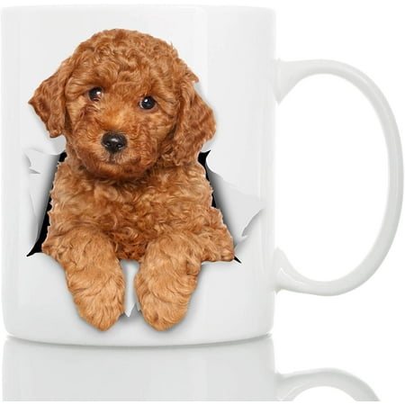 Funny Red Poodle Dog Mug - Ceramic Funny Coffee Mug - Perfect Dog Lover Gift - Cute Novelty Coffee Mug Present - Great Birthday or Christmas Surprise for Friend or Coworker Men and Women (11oz)
Funny Red Poodle Dog Mug - Ceramic Funny Coffee Mug - Perfect Dog Lover Gift - Cute Novelty Coffee Mug Present - Great Birthday or Christmas Surprise for Friend or Coworker Men and Women (11oz)