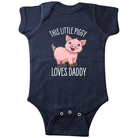 Inktastic This Little Piggy Loves Daddy- cute Gift Baby Boy or Baby Girl Bodysuit
Inktastic This Little Piggy Loves Daddy- cute Gift Baby Boy or Baby Girl Bodysuit