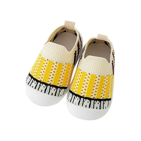 Lumento Unisex-Child Running Shoes Breathable Sock Sneakers Mesh Walking Shoe Elastic Trainers Jogging Non-slip Slip On Yellow 7.5C
Lumento Unisex-Child Running Shoes Breathable Sock Sneakers Mesh Walking Shoe Elastic Trainers Jogging Non-slip Slip On Yellow 7.5C