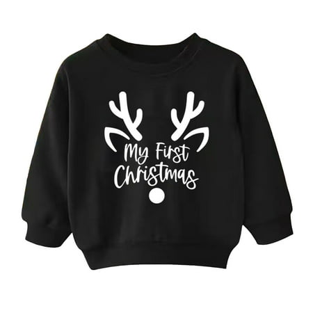 XIFHUI Girls Crewneck Sweatshirt Christmas Toddler Girls Boys Sweatshirt Girls Kids Casual Loose Active Full Sleeves Sweatshirts Letter Print Teen Crop Tops (Purple 12-18 Months)
XIFHUI Girls Crewneck Sweatshirt Christmas Toddler Girls Boys Sweatshirt Girls Kids Casual Loose Active Full Sleeves Sweatshirts Letter Print Teen Crop Tops (Purple 12-18 Months)