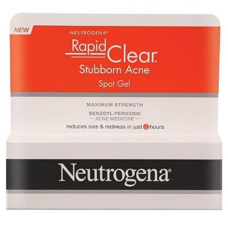 Neutrogena Rapid Clear Stubborn Acne Spot Gel 1 oz (Pack of 3)