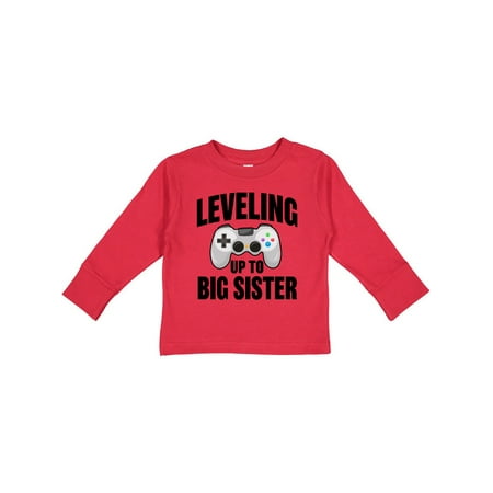 Inktastic Leveling up To Big Sister Gift Toddler Toddler Girl Long Sleeve T-Shirt
Inktastic Leveling up To Big Sister Gift Toddler Toddler Girl Long Sleeve T-Shirt