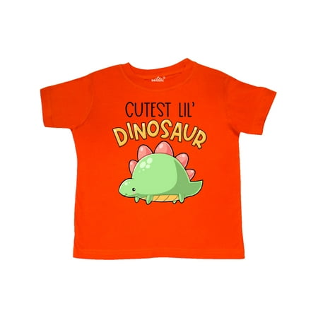 Inktastic Cutest Lil Dinosaur with Cute Stegosaurus Gift Toddler Boy or Toddler Girl T-Shirt
Inktastic Cutest Lil Dinosaur with Cute Stegosaurus Gift Toddler Boy or Toddler Girl T-Shirt