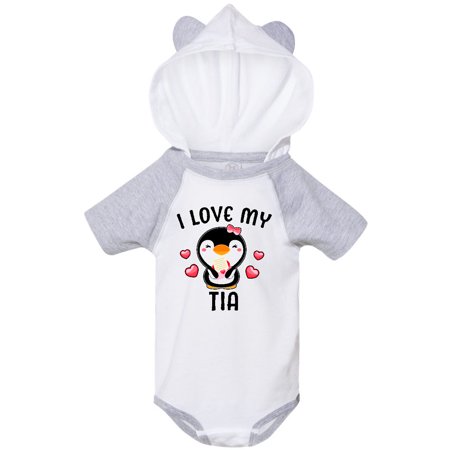 Inktastic I Love My Tia with Cute Penguin and Hearts Gift Baby Girl Bodysuit
Inktastic I Love My Tia with Cute Penguin and Hearts Gift Baby Girl Bodysuit