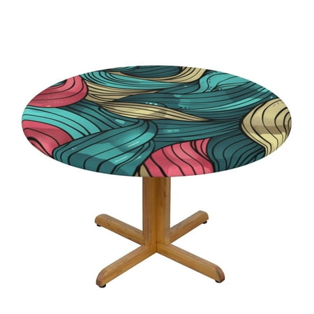Floral painting in watercolor Round Fitted Table Waterproof Elastic Outdoor Tablecloth Satin Resistant Washable Dining Table Protector for Holiday Party
Floral painting in watercolor Round Fitted Table Waterproof Elastic Outdoor Tablecloth Satin Resistant Washable Dining Table Protector for Holiday Party
