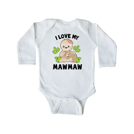 Inktastic Cute Sloth I Love My Mawmaw with Green Leaves Gift Baby Boy or Baby Girl Long Sleeve Bodysuit
Inktastic Cute Sloth I Love My Mawmaw with Green Leaves Gift Baby Boy or Baby Girl Long Sleeve Bodysuit