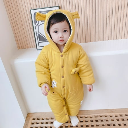 DAETIROS Comfortable Newborn Baby Girls Boys Daily One-piece Jumpsuit Cute Prevalent Funny Soft Rompers Yellow
DAETIROS Comfortable Newborn Baby Girls Boys Daily One-piece Jumpsuit Cute Prevalent Funny Soft Rompers Yellow